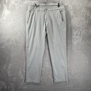 Lululemon Pants men's 34x27 Commission Slim Fit Chino Ventlight Performance Gray